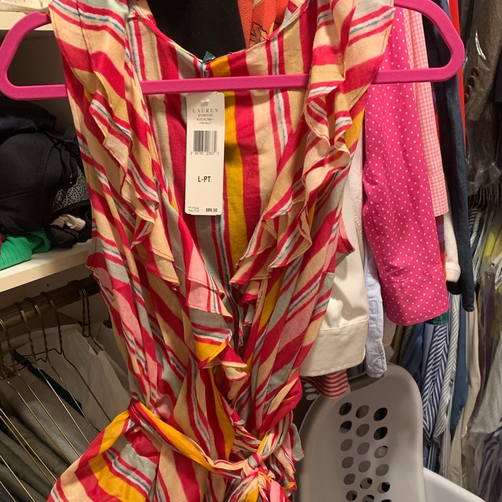 Ralph Lauren Wrap Top